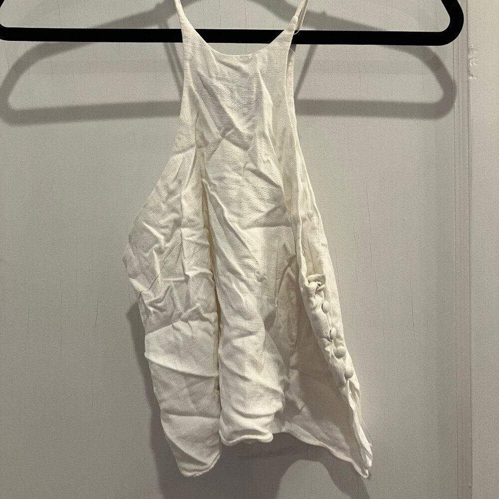 Anthropologie Sunday in Brooklyn strappy tank top with buttons on side size smal